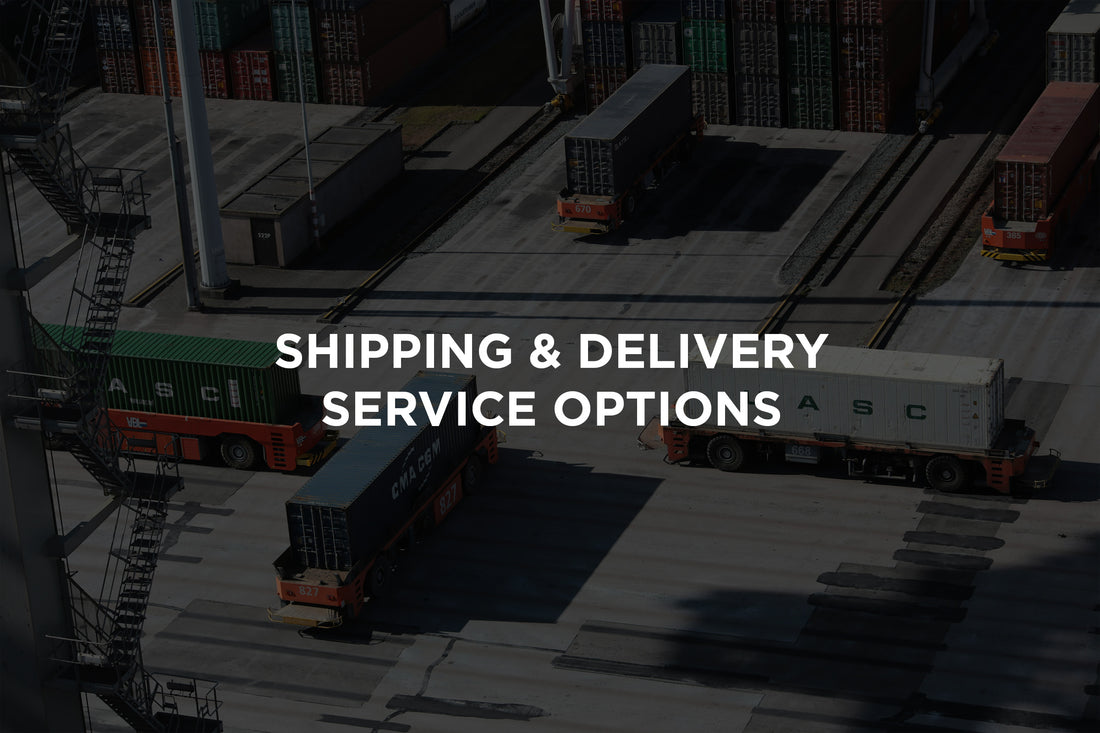 SHIPPING & PICK UP GUIDELINE