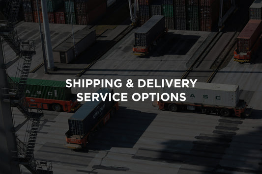 SHIPPING & PICK UP GUIDELINE