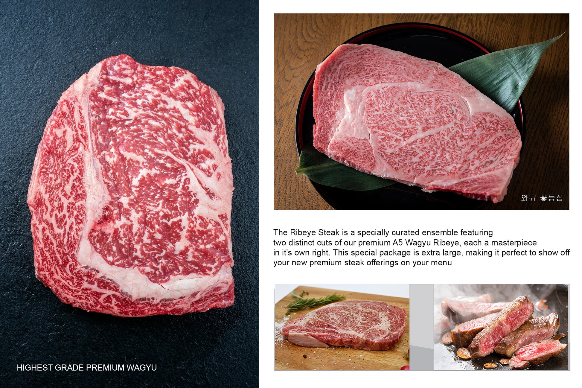 Japanese A5 Ribeye Wagyu Steak (1pc) by DIY COOKINGS