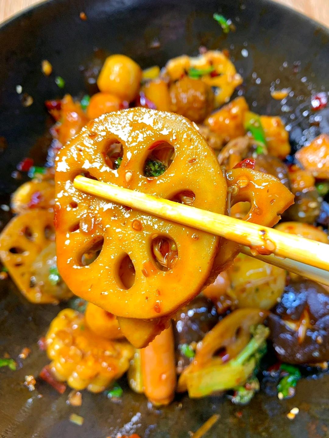 Chinese Mala Xiang Guo Authentic Spicy Sichuan Stir-Fry