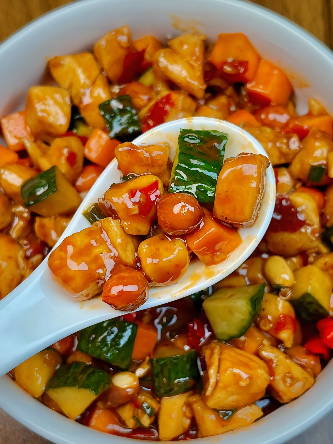 Kung Pao Chicken Chinese Cuisine Food