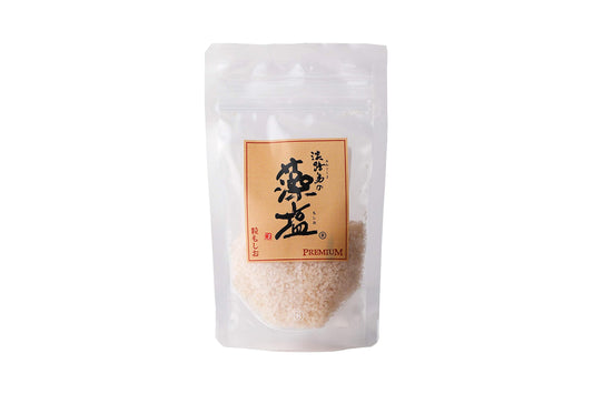 The development of moshio, seaweed salt, has a quite of a history where it initially started during the ancient times when the Japanese were burning seaweed and using the resulting ashes as their salt.</p> <p><span>Perfectly complement the most demanding servings of meat or fish: a masterpiece infused with the riches of Awaji Island’s surrounding seas